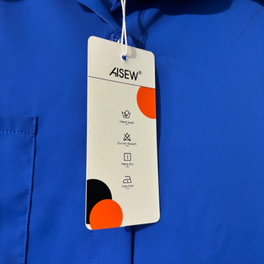 New long sleeve polyester blouse - Picture 4 of 4